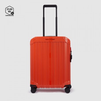 Trolley Piquadro cabina Ryanair 4 ruote policarbonato PQ-Light