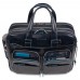 Borsa Piquadro espandibile porta pc in pelle Blue Square