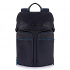 Cartella Piquadro due manici porta pc in pelle Blue Square