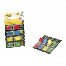 Segnapagina Post it® Index Mini - 683-4 - 12 x 43,2 mm - 4 colori classici - Post it® - conf. 140 pezzi