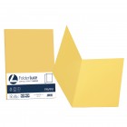 Cartelline semplici Luce - 200 gr - 25x34 cm - giallo sole - Favini - conf. 50 pezzi