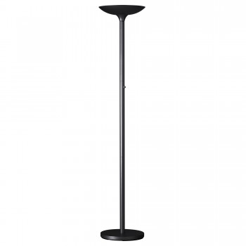 Lampada da terra Varialux - a led - base diametro 34 cm - H 180 cm - 23 W - nero - Unilux