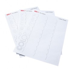 Etichette E-mark - 48 x 18 mm - 30 etichette per foglio - bianco - Colop - conf. 10 fogli