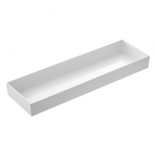 Vassoio Venezia - 53 x 16,2 x 6 cm - melamina - bianco - Leone