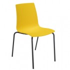 Seduta Candy - PPL - giallo/nero opaco - Grandsoleil