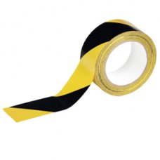 Nastro adesivo DURALINE®BASIC 50/016 - removibile - 5 cm x 33 m - giallo/nero - Durable