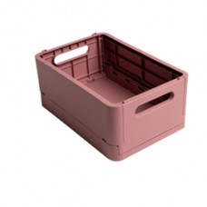 Scatola pieghevole The Smart Case mini Skandi - 18,8 x 13,8 x 9,5 cm - rosa antico - Exacompta