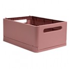 Scatola pieghevole The Smart Case maxi Skandi - 37,5 x 27,5 x 16,3 cm - rosa antico - Excompta