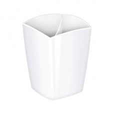 Portapenne 530 Mineral - 7,4 x 7,4 x 9,5 cm - bianco artico - Cep