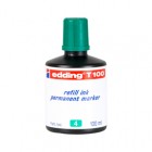 Inchiostro permanente per marcatori T100 - 100 ml - verde - Edding
