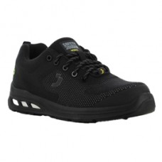 Calzatura bassa da lavoro Ecofitz S1P LOW - numero 44 - maglia riciclata - nero - Safety Jogger