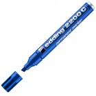 Marcatore permanente Edding 2200c - punta a scalpello - 1,5 - 5 mm - blu - Edding