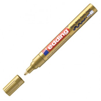 Marcatore permanente a vernice 750 - punta 2 - 4 mm - oro - Edding