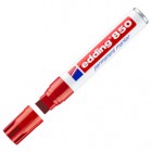 Marcatore permanente Edding 850 - punta 5 -16 mm - rosso - Edding