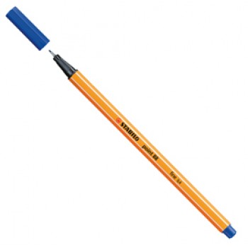 Fineliner Point 88 - punta 0,4 mm - blu scuro 41 - Stabilo