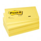 Blocco foglietti - 655 - 76 x 127 mm - giallo Canary - 100 fogli - Post it