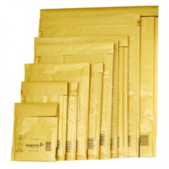 Busta imbottita Mail Lite® Gold - A (11 x 16 cm) - avana - Sealed Air® - conf. 10 pezzi