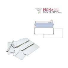 Busta Silver90 Strip FSC® - senza finestra - internografata - 11 x 23 cm - 90 gr - bianco - Pigna Envelopes - conf. 500 pezzi