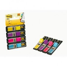 Segnapagina Post it® Index Mini - 683-4AB - 12 x 43,1 mm - 4 colori vivaci - Post it® - conf. 140 pezzi