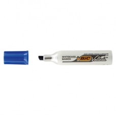 Pennarello Whiteboard Marker Velleda 1781 - punta a scalpello da 3,2 a 5,5mm - blu - Bic