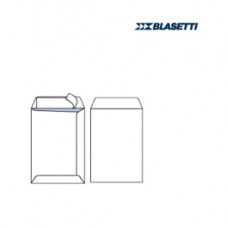 Busta a sacco Mailpack - strip adesivo - 16 x 23 cm - 80 gr - bianco - Blasetti - conf. 100 pezzi