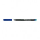 Pennarello Multimark universale permanente con gomma  - punta fine 0,6mm - blu - Faber Castell
