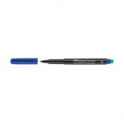 Pennarello Multimark universale permanente con gomma - punta media 1,0mm - blu - Faber Castell