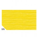 Carta crespa - 50 x 250 cm - 48 gr/m2 - giallo 570 - Rex Sadoch - conf. 10 rotoli