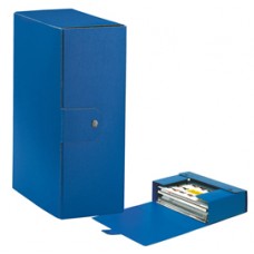 Scatola progetto Eurobox - dorso 12 cm - 25x35 cm - blu - Esselte