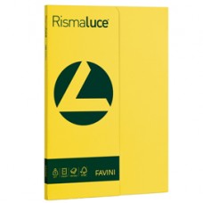 Carta Rismaluce Small - A4 - 90 gr - giallo sole 53 - Favini - conf. 100 fogli