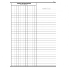 Registro giornale lavori - 31 x 21cm - 47pg - numerate - Edipro