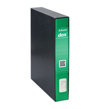 Registratore Dox 4  - dorso 5 cm - commerciale 23x29,7 cm - verde - Esselte