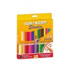 Matite colorate Studio - diametro mina 2,8 mm - colori assortiti - Koh-I-Noor - astuccio 24 pezzi