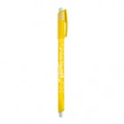 Penna a sfera cancellabile Cancellik - punta 1,0mm - giallo - Tratto