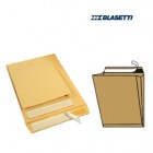 Busta a sacco Mailpack - soffietti laterali - fondo preformato - strip adesivo - 30 x 40 x 4 cm - 120 gr - avana - Blasetti - conf. 10 pezzi