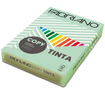 Carta Copy Tinta - A4 - 80 gr - colore tenue verde chiaro - Fabriano - conf. 500 fogli