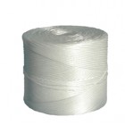 Rotolo di spago - diametro 2 mm - lunghezza 1000 m - 2 kg - fibra PPL - titolo 1/500 - bianco - Viva