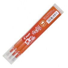 Refill a sfera Frixionball - punta 0,7mm - arancio  - Pilot - conf. 3 pezzi