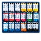 Vetrine assortimento - 21ml - colori assortiti - Giotto - 108 tubetti assortiti