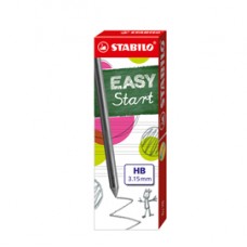 Mine Easystart - mina 3,15mm - gradazione HB - Stabilo - astuccio 6 mine