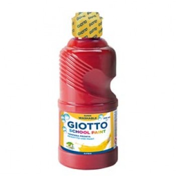 Tempera pronta - 250ml - rosso - Giotto