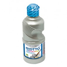 Tempera pronta acrilica - 250ml - argento - Giotto