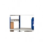 Copri ripiano - per scaffale Rang'Eco300 - 100 x 60 cm - metallo - grigio - Paperflow - conf. 3 pezzi