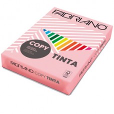 Carta Copy Tinta - A4 - 160 gr - colori tenui rosa cipria - Fabriano - conf. 250 fogli