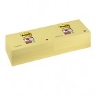 Blocco foglietti Super Sticky - 655-12SS-CY - 76 x 127 mm - giallo Canary - 90 fogli - Post it