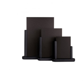 Lavagna da tavolo Elegant - A4 - 27,5 x 32 x 7 cm - nero - Securit