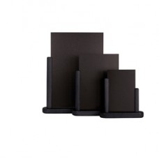 Lavagna da tavolo Elegant - A5 - 20 x 23 x 6 cm - nero - Securit