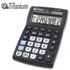 Calcolatrice da tavolo - 73032 - 12 cifre - nero - Titanium