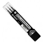 Refill per penne gel cancellabili - punta 0,7 mm - nero  - Osama - conf. 3 pezzi