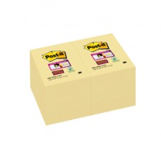 Blocco foglietti Super Sticky - 656-12SS-CY-EU - 47,6 x 76 mm - giallo Canary™ - 90 fogli - Post it®